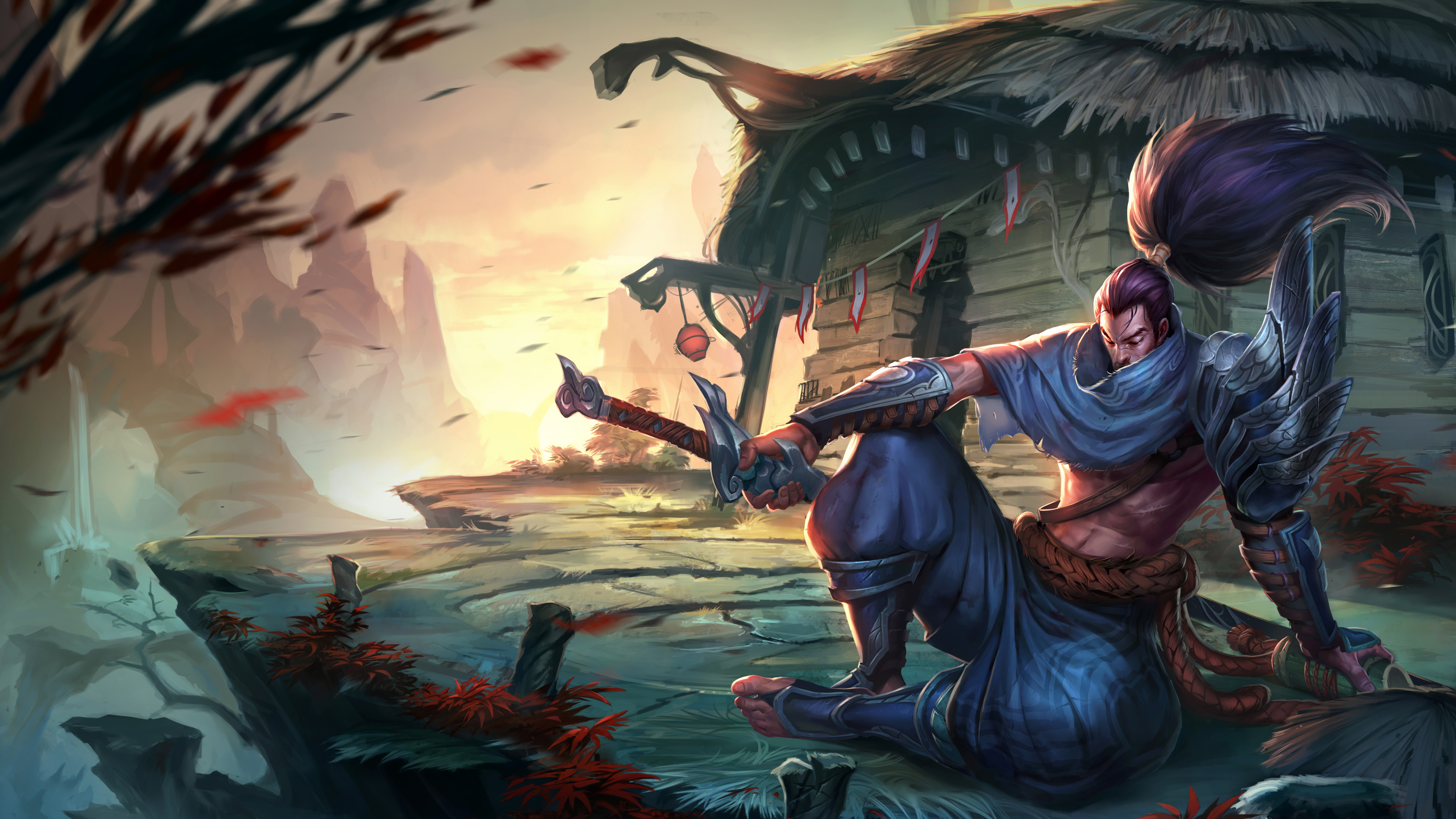 落地